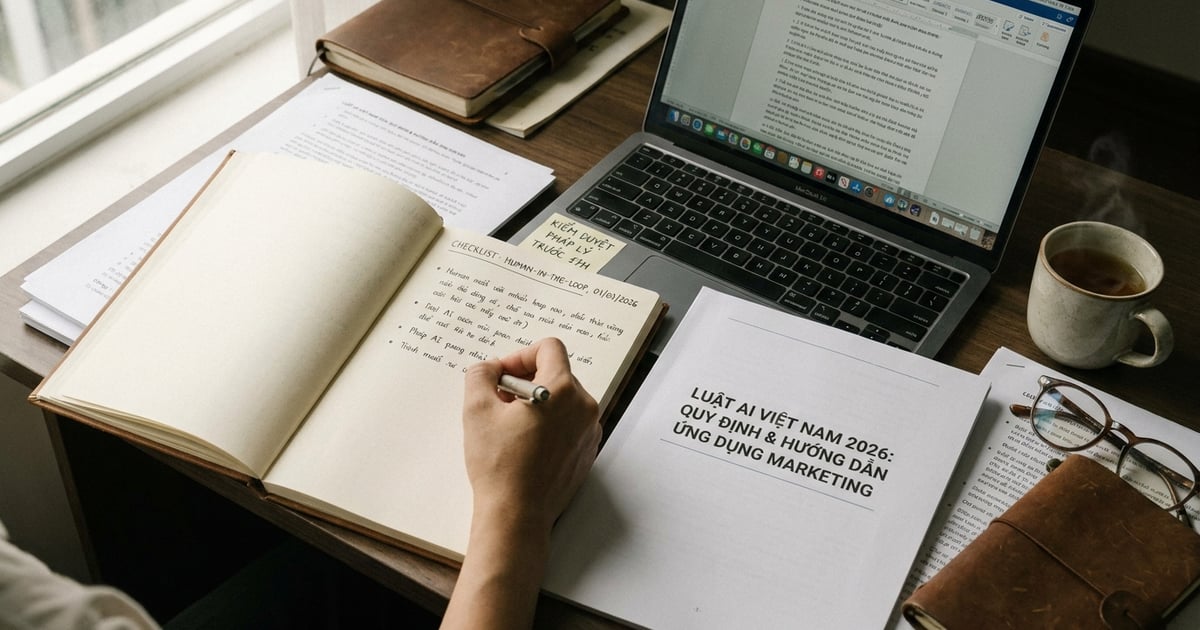 Luật AI Việt Nam 2026: Marketer cần làm gì để tránh rủi ro pháp lý?